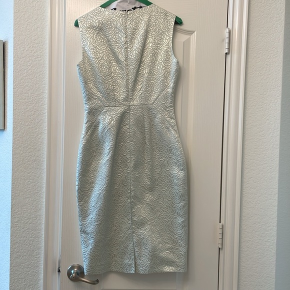 AG Phillips light blue and gold dress. - Picture 4 of 6